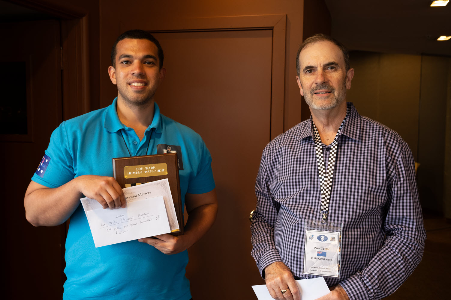 GM Daniel Fernandez, 2nd place in the Bob Wade Memorial Masters, 2026