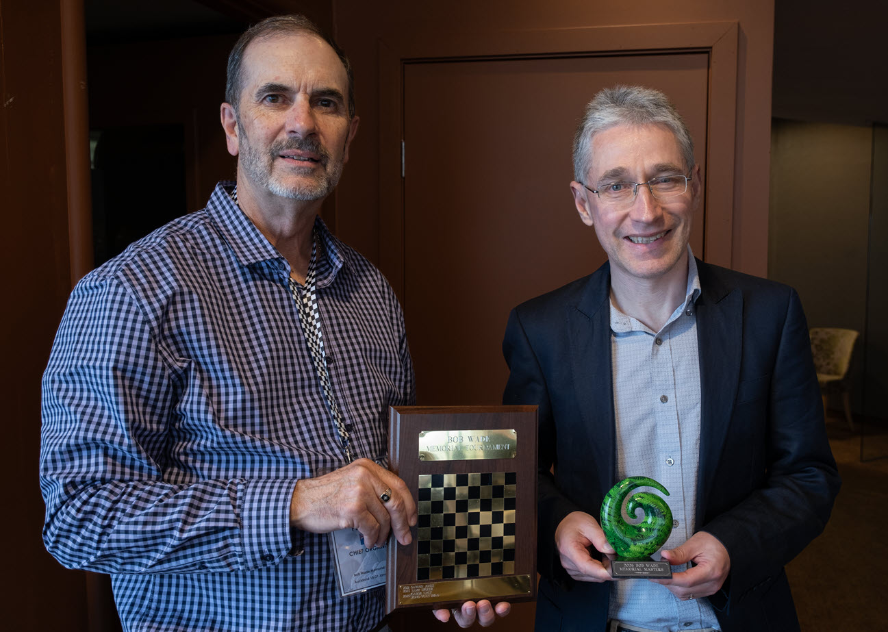 Michael Adams -Winner of the Bob Wade Memorial Masters - 2026