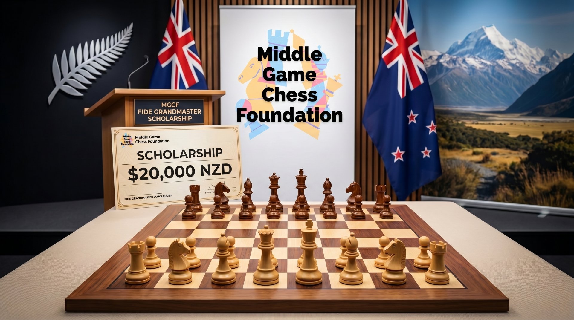 NZ Chess Grandmaster Scholarship incentive